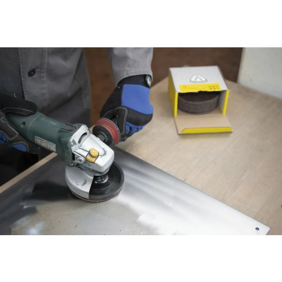 10 Disques Textures VS SV484 VSC 80 CO S 125x22 KLINGSPOR - 353414 2 10 Disques Textures VS SV484 VSC 80 CO S 125x22 KLINGSPOR - 353414 – Image 2